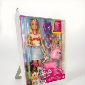 Barbie Dream Adventures Travel 12" Doll & Puppy & Accessories BNIB by Mattel🤦🏼